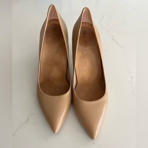 Inez Lola pump in Almond Napa, size 8M. Worn only a few times.